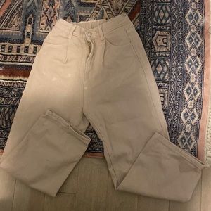 Beige pants